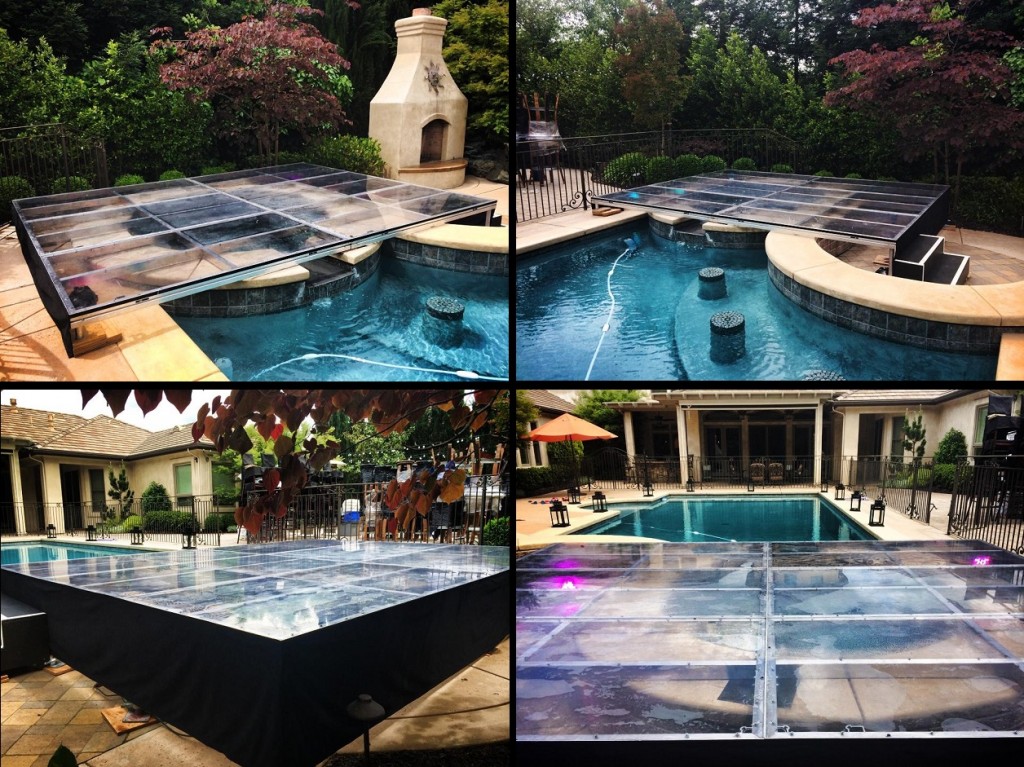 Plexiglass Pool Covers – Clear Dance Floor Decking/Staging Over