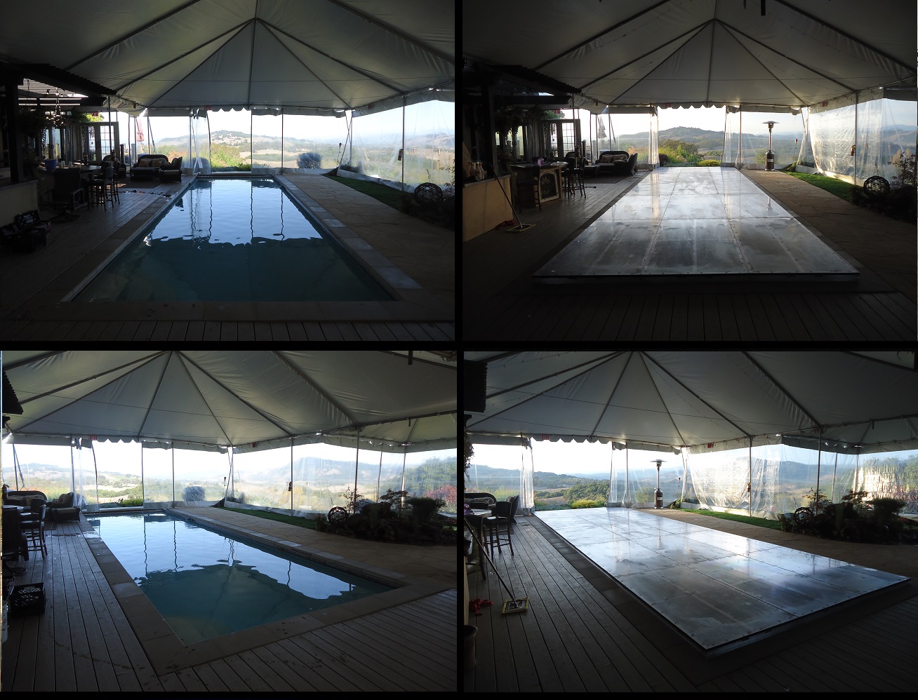 Plexiglass Pool Covers – Clear Dance Floor Decking/Staging Over