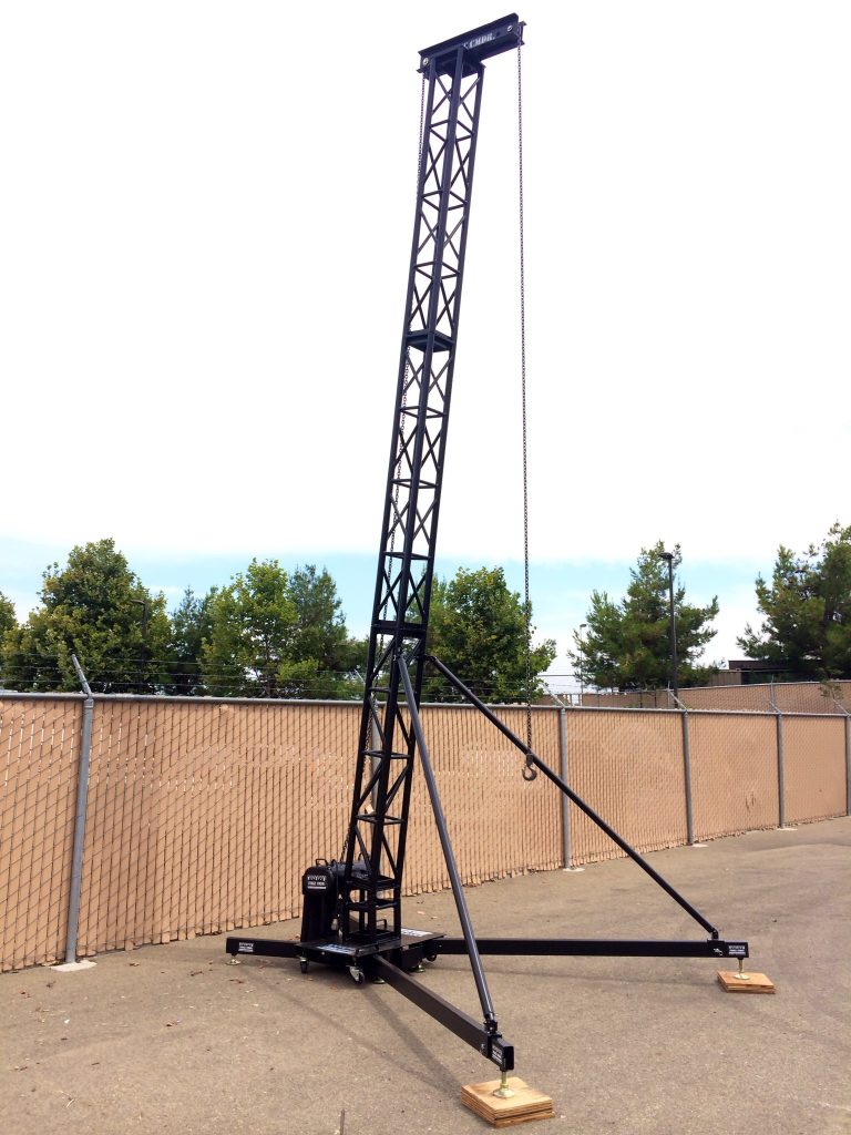 20’ Line Array Towers Available For Rental By Stage CMDR